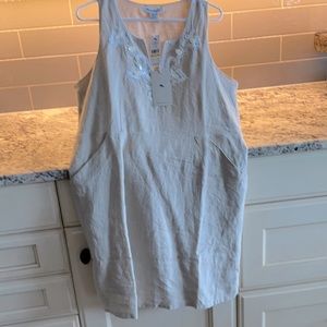 Linen Shift Dress